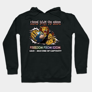 Lions Back To Zion Hoodie